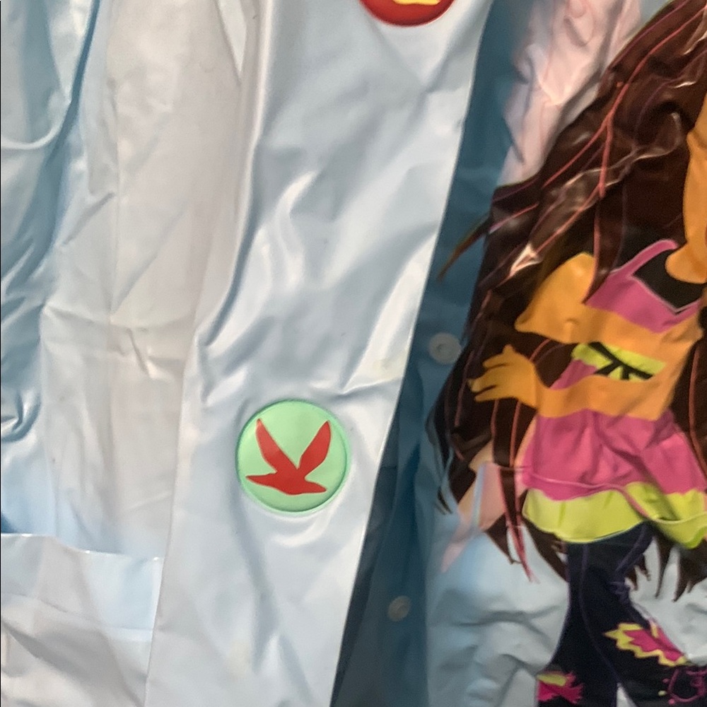 Blue Disney Raincoat with Character Print - Picture 4 of 6